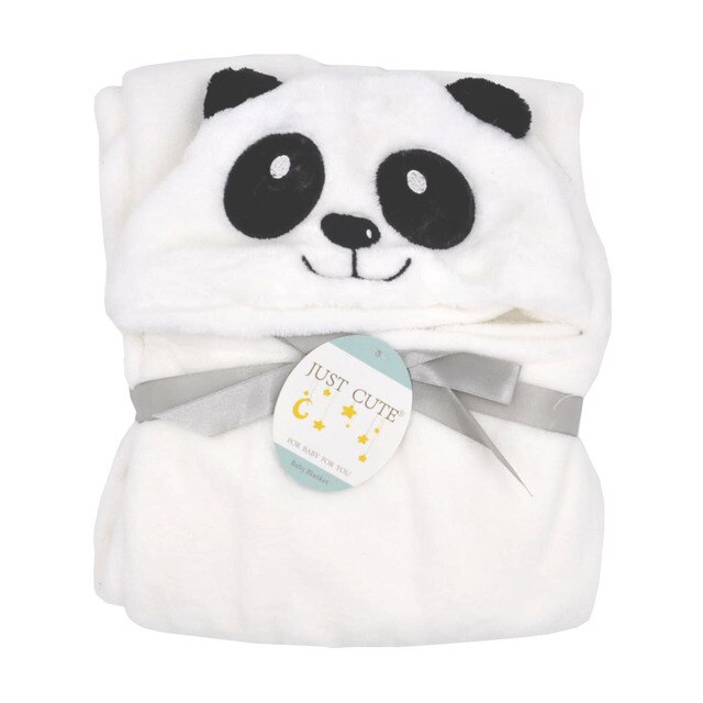Ręcznik kąpielowy Panda Baby z kapturem dla noworodka - Ręcznik do kąpieli dla psa, delikatna pielęgnacja dla niemowląt - Wianko - 7