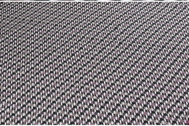 Materiał Złote nici wiskoza tkanina z wełną 147 cm szerokości- 800 g/m, na jesienne/zimowe kurtki, płaszcze i sukienki J100 - Wianko - 8