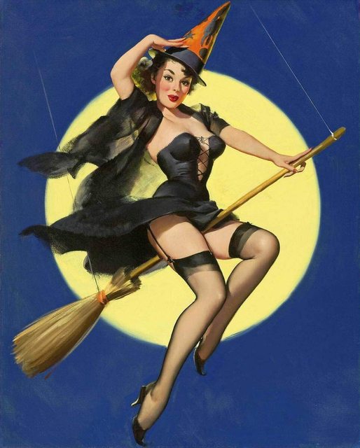 Plakat Pin Up z obrazem dziewczyny na blasze 8x12 cali dla domu, kuchni, sypialni, baru - dekoracje i Halloween - Wianko - 29