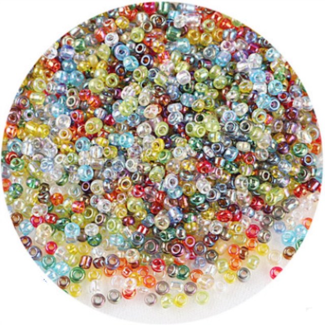 Koraliki szklane do tworzenia biżuterii DIY, 2 mm, 1000 sztuk - Wianko - 22