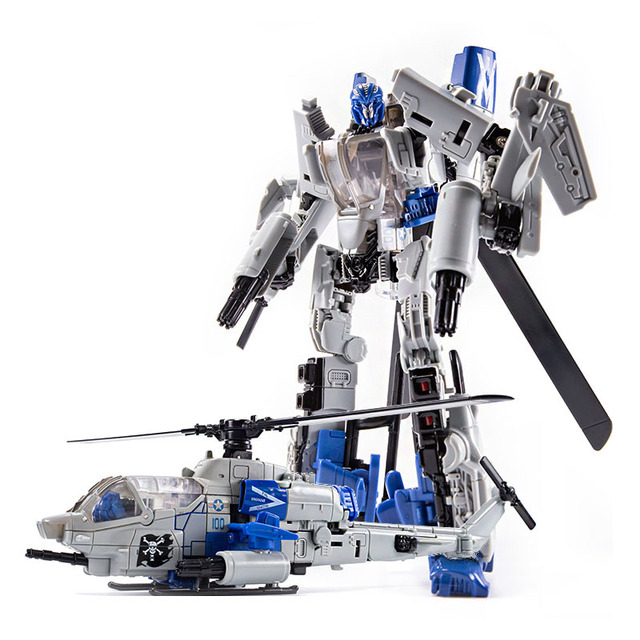 BMB AOYI - Transformująca zabawka Anime Devastator - Samochód Robot Zbiornik Ciężarówka - Figurki Postaci dla Dzieci - Prezent dla Chłopca - SS38 H6001-1B (bez pudełka) - Wianko - 18