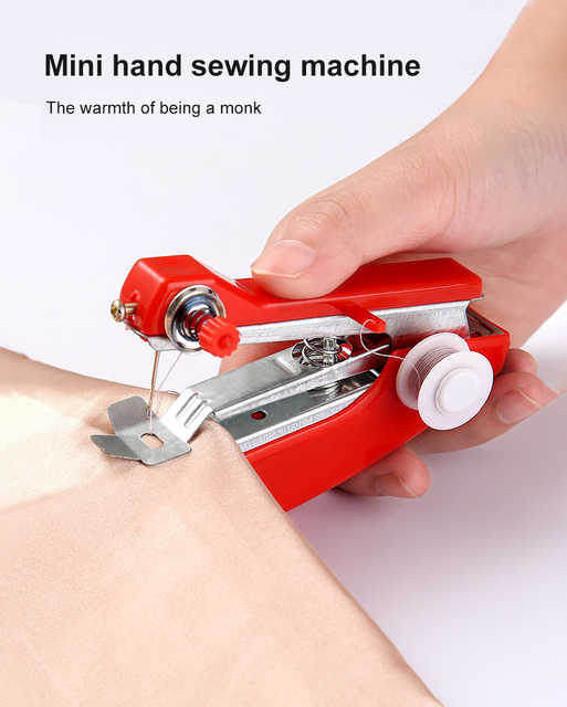 Mini ręczna maszyna do szycia ubrań - prosty w obsłudze przyrząd do szycia i naprawy tkanin - Wianko - 10