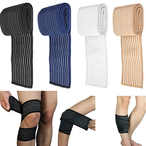Podparcie dla kolana, nadgarstka, kostki, łokcia i łydki - elastyczny opasek-ortezka. - Wianko - 1