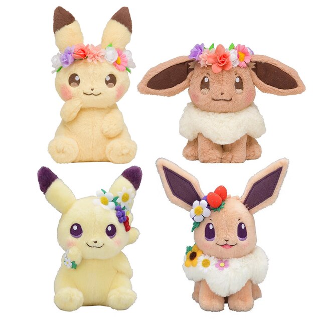 Pluszowa bransoletka Pokemon z nadgarstkiem - Pikachu, Squirtle, Charmander - prezent dla dzieci, lalka sukienka na wakacje - Pluszowe zwierzęta - Wianko - 14