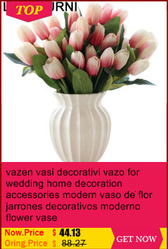 Złoty dekoracyjny wazon Vazo jarron deco maison na kwiaty teraryum jarrones decorativos moderno - Wianko - 14