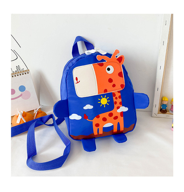 Regulowany plecak z szelkami bezpieczeństwa dla dzieci Cartoon Baby - żyrafa - Wianko - 16