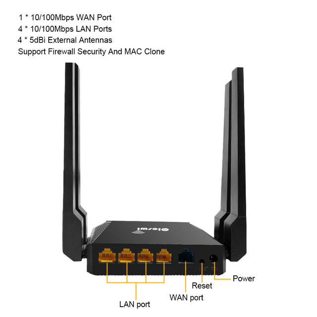 Bezprzewodowy Router Wifi Cioswi 300 mb/s z Openwrt - Wianko - 6