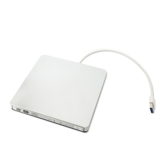 Zewnętrzny naped DVD USB3.0 ultra cienki do laptopa - palnik optyczny na CD i DVD dla systemów MAC i PC - Wianko - 5
