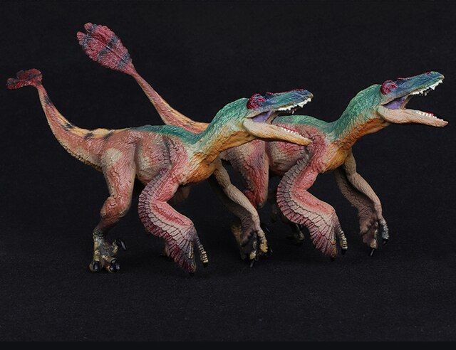 Dinozaur Ceratosaurus Ornithomimus - model figurki z symulacją jurajskiego zwierzęcia dla chłopców - Wianko - 5