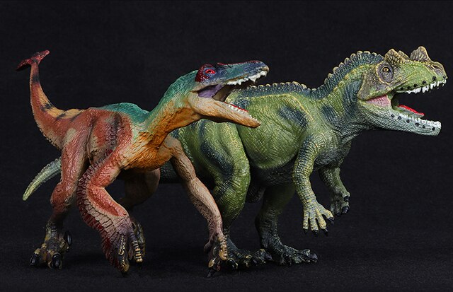 Dinozaur Ceratosaurus Ornithomimus - model figurki z symulacją jurajskiego zwierzęcia dla chłopców - Wianko - 2