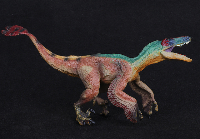 Dinozaur Ceratosaurus Ornithomimus - model figurki z symulacją jurajskiego zwierzęcia dla chłopców - Wianko - 4