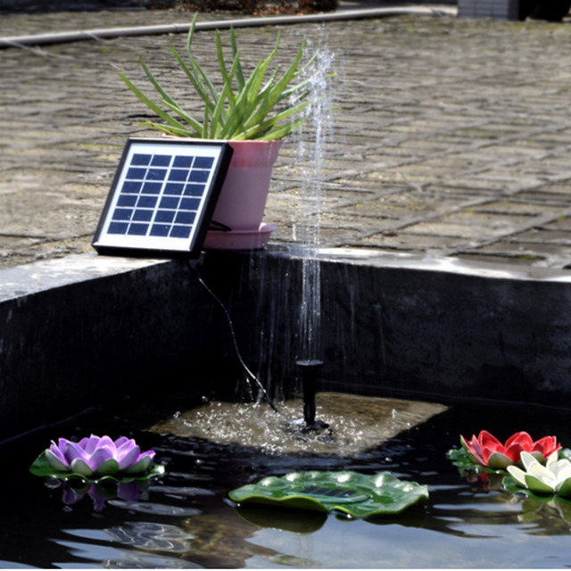 Pompa słoneczna 1.5 W, 6 V, 175 l/h do fontann, ogrodów i basenów - MKGY-D-0015 - Wianko - 10