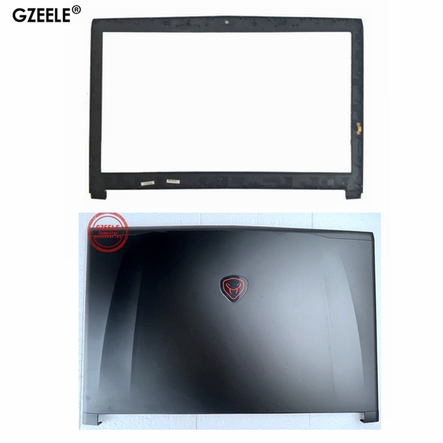 Tylna pokrywa górna case LCD dla MSI GE72 GE72VR MS-1791 MS-1792, czarna + 307791A216Y311 307791A212Y311 307791A247Y311 LCD Bezel - Wianko - 1