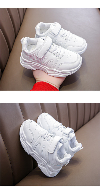 Dziecięce sportowe buty trampki dla chłopców i dziewczynek, lekkie i antypoślizgowe, japoński styl (PU, oddychające) w szkolnym wydaniu - nowość na jesień - Wianko - 10