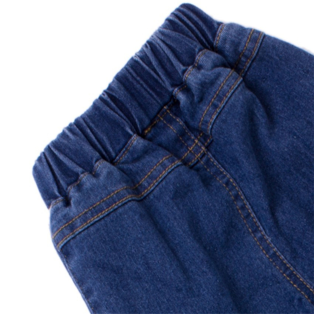 Spodnie dziewczęce rozpinane jeansowe 1-7 lat Casual Daily - Wianko - 8