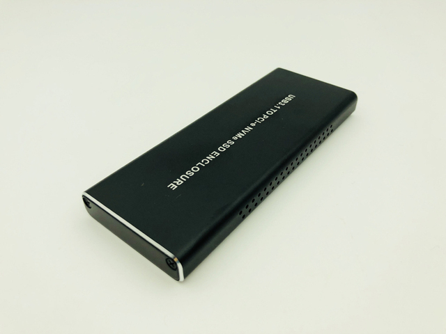 Obudowa dysku twardego M.2 SSD z interfejsem USB 3.1 do PCIe NVMe NGFF, z zewnętrznym futerałem typu A dla dysków twardych PCI Express, z kablem typu C HDD enclosure na PC - Wianko - 8