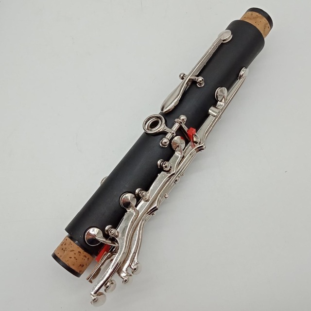 Profesjonalny klarnet marki MFC z bakelitową obudową, niklowanymi srebrnymi kluczami i futerałem oraz ustnikiem - Wianko - 9