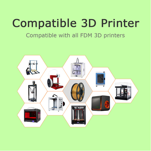 Plastikowa drukarka 3D Filament PLA 1.75mm Noctilucent Luminous - 1kg - Wianko - 16