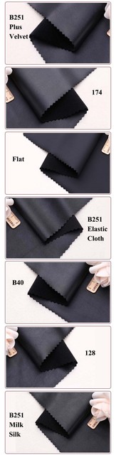Czarna elastyczna skóra syntetyczna Meetee 90x70cm PU - idealna na dolny materiał do spodni, spódnic, kurtek AP660 - Wianko - 9