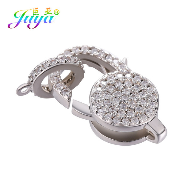 Złote łączniki zatrzaski do biżuterii Juya DIY - akcesoria do ręcznie robionych siatkowych łańcuchów, charms, bransoletki, naszyjniki - Wianko - 30