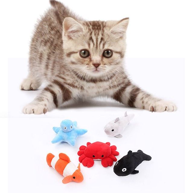 Słodkie pluszowe zwierzątka - pies i kot, odporne na zgryz, szkoleniowe molowe zabawki dla szczeniąt - Wianko - 3