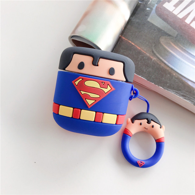 Etui na słuchawki Marvel Silicone Spiderman dla iPhone AirPods 1 2 Pro3 - Modne, ochronne etui z kultowym motywem Cartoon Spiderman - Wianko - 22