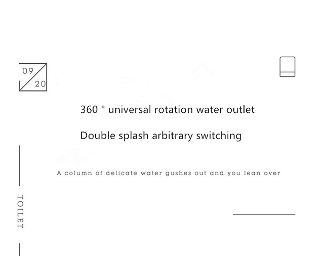 Bateria umywalkowa filtrująca Splash z obracanym wylotem wody 720° - Wianko - 2