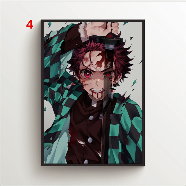 Plakat na ścianę Kimetsu No Yaiba Tanjirou Zenitsu Anime - Wianko - 6