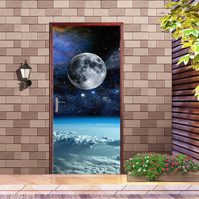 Czarne naklejki na drzwi z geometrycznym wzorem, samoprzylepne, tapeta wodoodporna, z drewnianym wzorem ziaren, idealne do renowacji i dekoracji domu - Wianko - 28