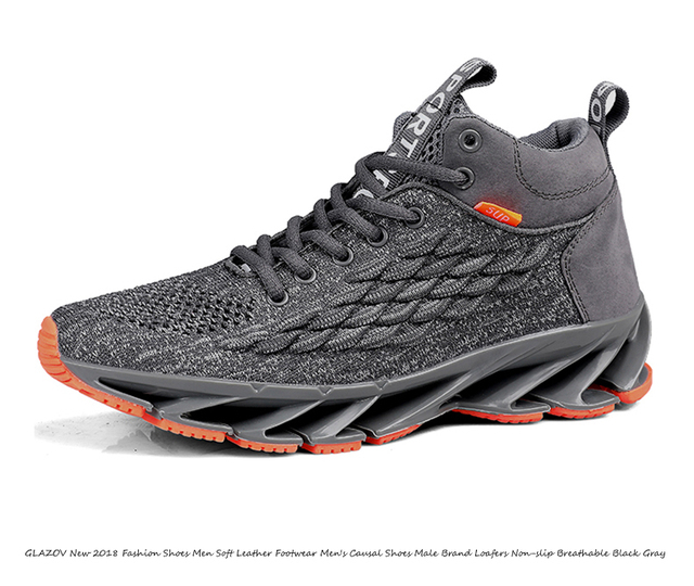 2021 Nowe męskie buty do biegania, fitnessu i sportu, miękka amortyzacja, duży rozmiar 46 - Wianko - 6