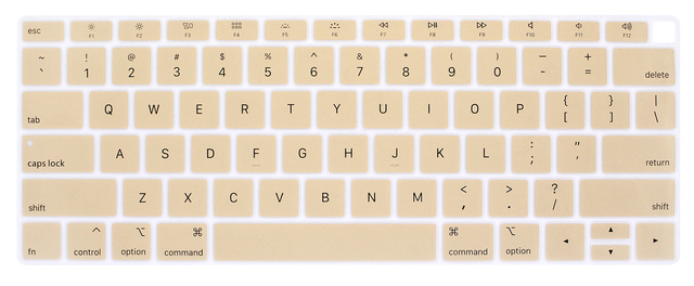 Przezroczysta pokrywa klawiatury TPU dla MacBook Pro 13 Cal 2020 M1 A2338, ochrona przed zabrudzeniami - Wianko - 46