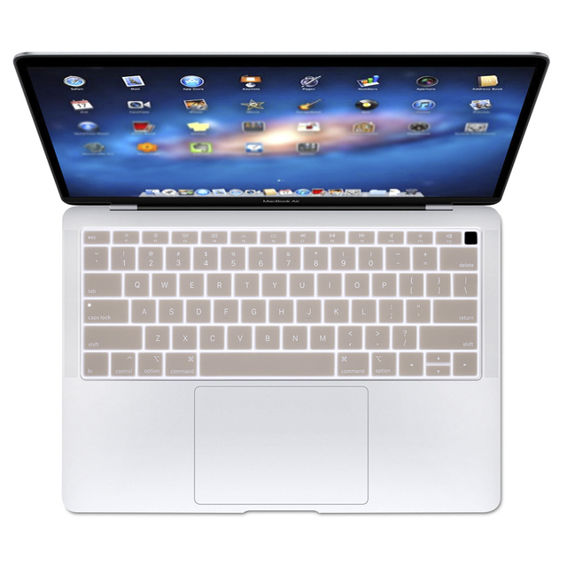 Przezroczysta pokrywa klawiatury TPU dla MacBook Pro 13 Cal 2020 M1 A2338, ochrona przed zabrudzeniami - Wianko - 118