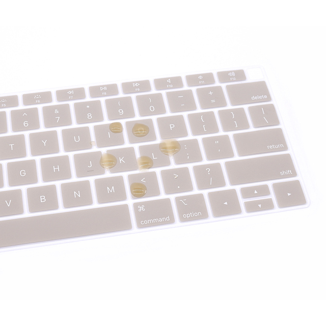 Przezroczysta pokrywa klawiatury TPU dla MacBook Pro 13 Cal 2020 M1 A2338, ochrona przed zabrudzeniami - Wianko - 122