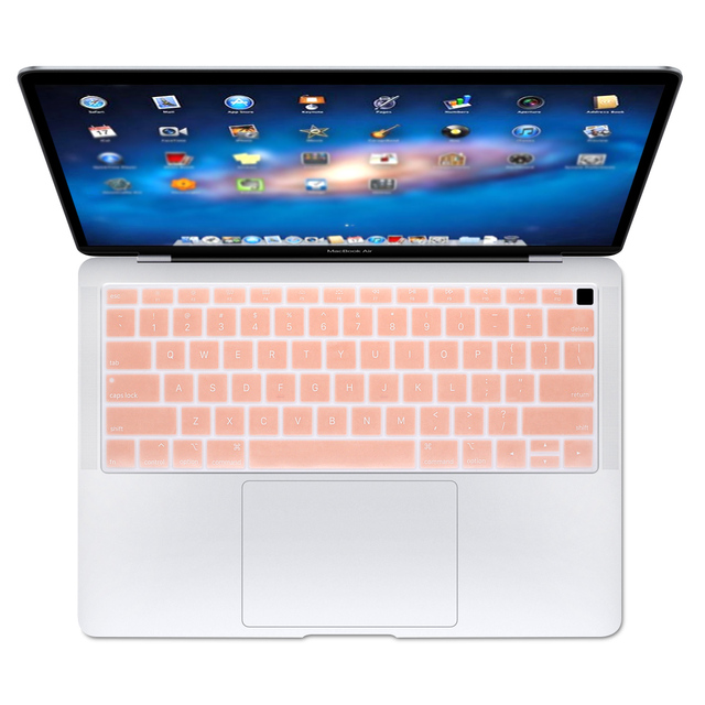 Przezroczysta pokrywa klawiatury TPU dla MacBook Pro 13 Cal 2020 M1 A2338, ochrona przed zabrudzeniami - Wianko - 71