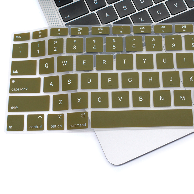 Przezroczysta pokrywa klawiatury TPU dla MacBook Pro 13 Cal 2020 M1 A2338, ochrona przed zabrudzeniami - Wianko - 62