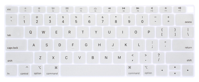 Przezroczysta pokrywa klawiatury TPU dla MacBook Pro 13 Cal 2020 M1 A2338, ochrona przed zabrudzeniami - Wianko - 94