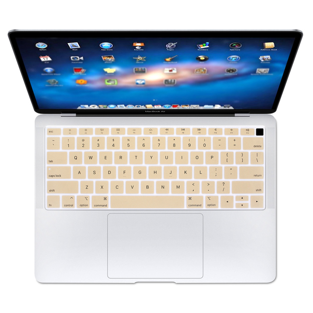 Przezroczysta pokrywa klawiatury TPU dla MacBook Pro 13 Cal 2020 M1 A2338, ochrona przed zabrudzeniami - Wianko - 47