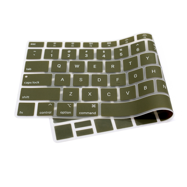 Przezroczysta pokrywa klawiatury TPU dla MacBook Pro 13 Cal 2020 M1 A2338, ochrona przed zabrudzeniami - Wianko - 60