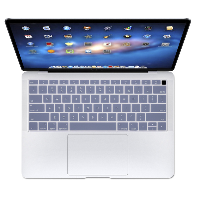 Przezroczysta pokrywa klawiatury TPU dla MacBook Pro 13 Cal 2020 M1 A2338, ochrona przed zabrudzeniami - Wianko - 112