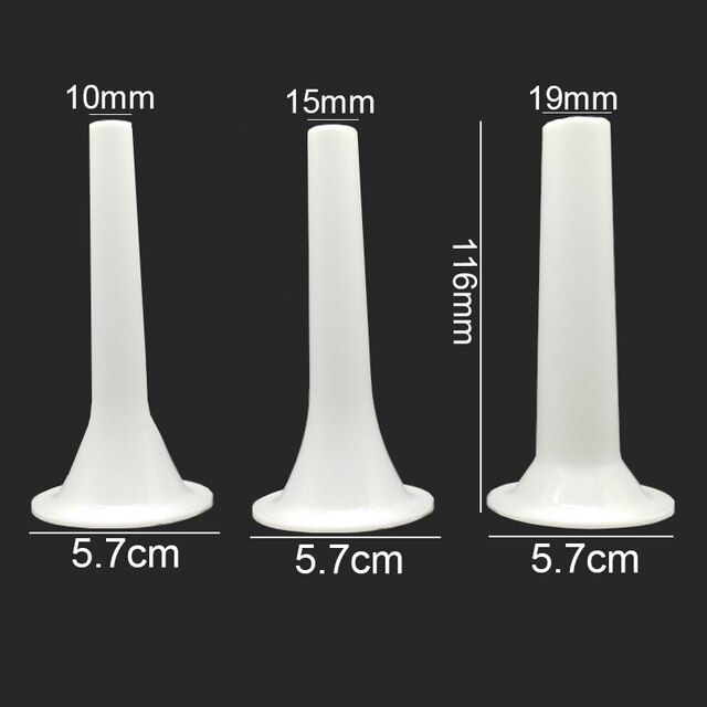 Nadziewarka do kiełbasy Filler Maker Tube - rurka o średnicy 1.5cm i 1.9cm z instrukcją obsługi, lejek i podstawa o średnicy 5.7cm - Wianko - 2