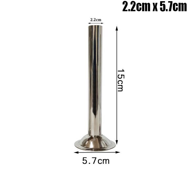 Nadziewarka do kiełbasy Filler Maker Tube - rurka o średnicy 1.5cm i 1.9cm z instrukcją obsługi, lejek i podstawa o średnicy 5.7cm - Wianko - 5