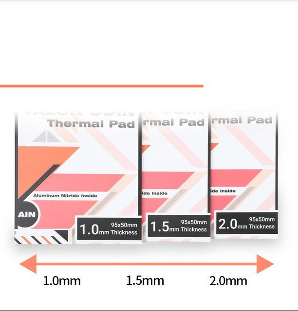 Podkładka termiczna Thermalright VALOR ODIN 15W/MK do chłodzenia laptopów, procesorów i kart graficznych - Wianko - 5
