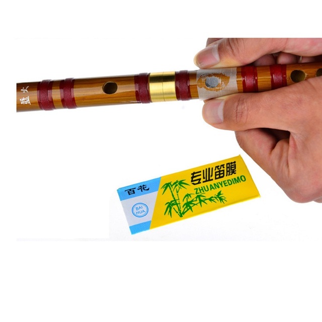 Hurtownia Dimo - Chiński flet bambusowy Dizi 5/10 sztuk z membraną i metalowym flautem - Wianko - 6