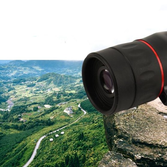 Profesjonalny monokularowy noktowizor HD z dużym polem widzenia do polowania ze zoombowaniem, przenośny mini lornetka - Wianko - 9