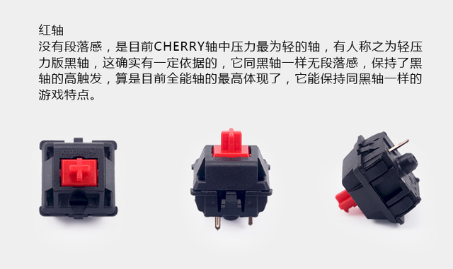 Oryginalna klawiatura mechaniczna Cherry MX 3-pin z wyborem przełączników (srebrny, czerwony, czarny, niebieski, brązowy, szary) - Wianko - 6