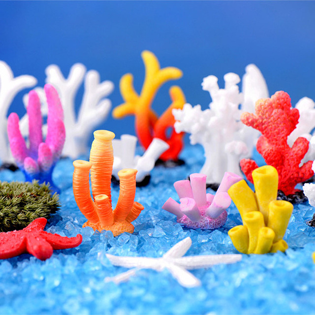 Akwarium żywica koral biżuteria dekoracja sztuczny akcesoria domowe - Wianko - 8