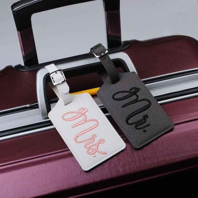 Spersonalizowany bagaż Tag podróżny z grawerowanym imieniem - idealny prezent dla druhen - Wianko - 2