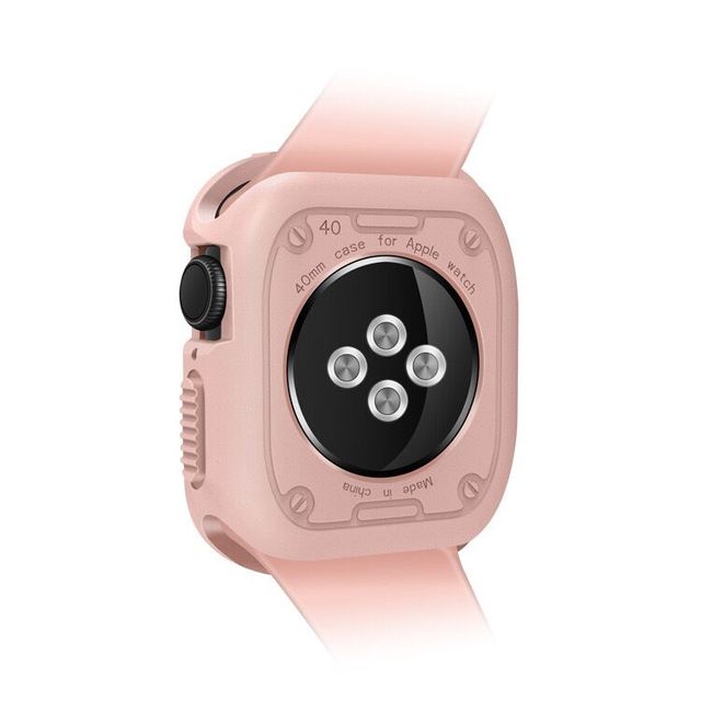Wytrzymała osłona ekranu dla Apple Watch 40mm/44mm: etui TPU z miękką osłoną ochronną i odpornością na wstrząsy dla iWatch 4/5/6/SE - zderzak - Wianko - 7
