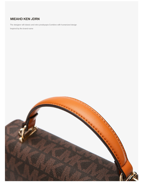 Luksusowe skórzane torebki na ramię dla kobiet z marki 2020 MKJ080 - Wianko - 10