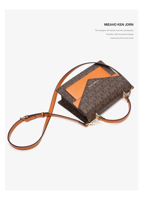 Luksusowe skórzane torebki na ramię dla kobiet z marki 2020 MKJ080 - Wianko - 9